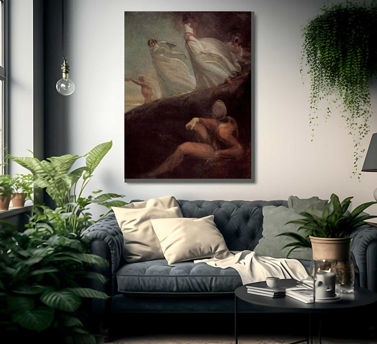 The Ladies Of Hastings By Henry Fuseli Fine Art Print