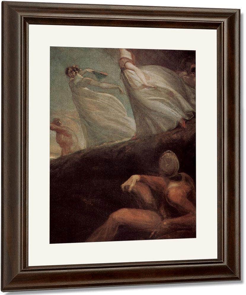 The Ladies Of Hastings By Henry Fuseli Fine Art Print