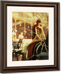 The Ladies Of The Cars By James Tissot Fine Art Print