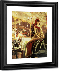 The Ladies Of The Cars By James Tissot Fine Art Print