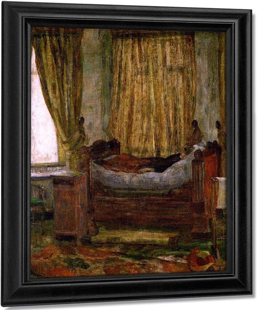 The Lady In Distress By James Ensor Fine Art Print