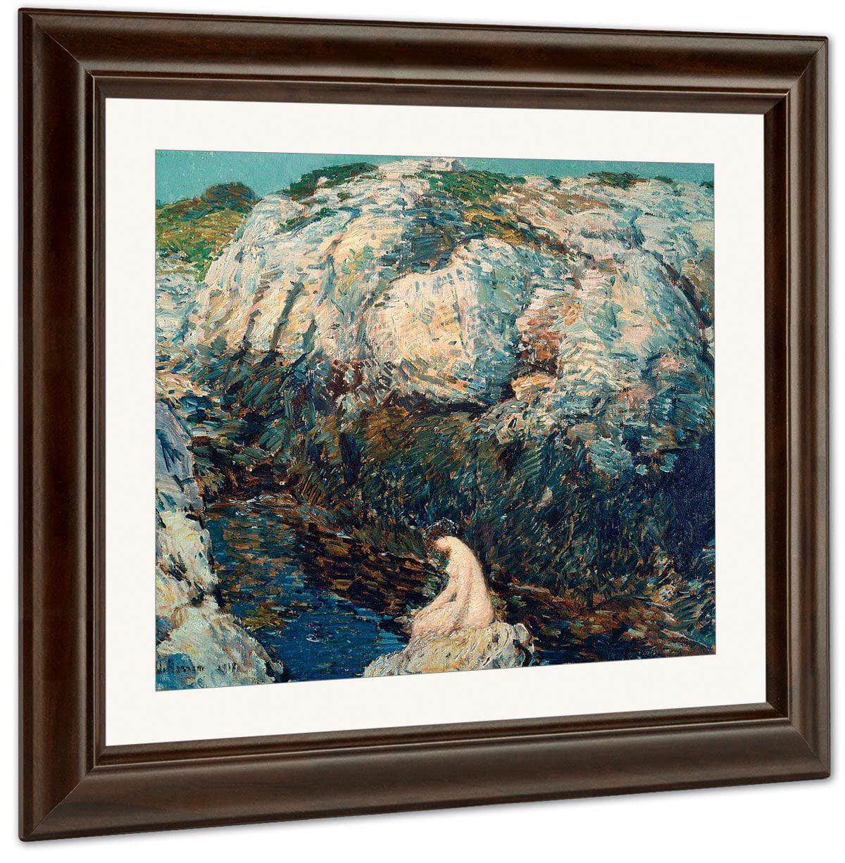 The Lady Of The Gorge By Childe Hassam Fine Art Print