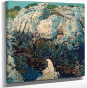 The Lady Of The Gorge By Childe Hassam Fine Art Print