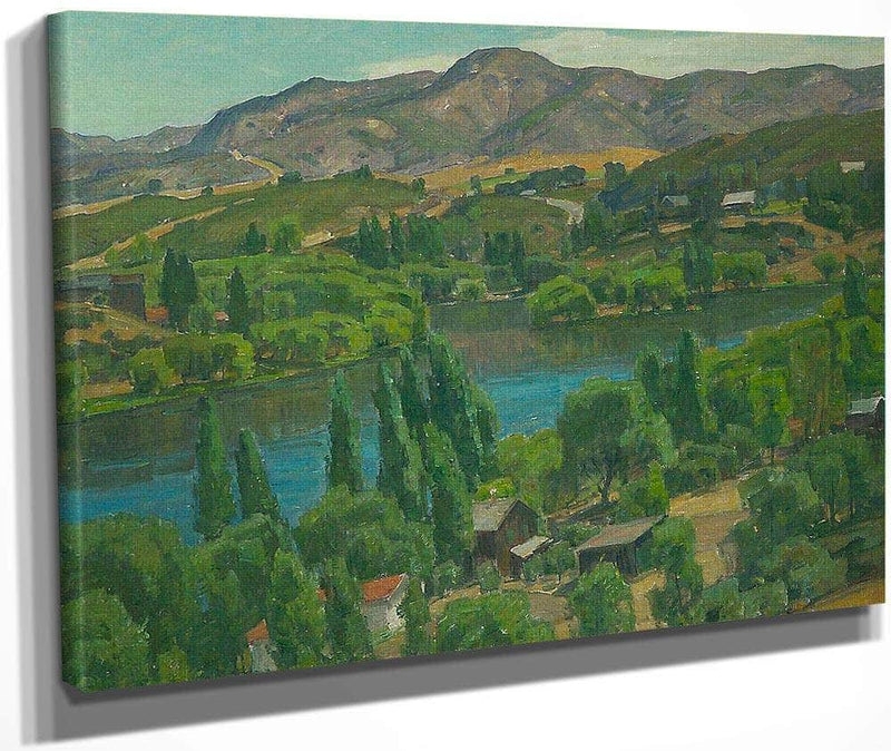 The Lake 1940 By William Wendt Fine Art Print