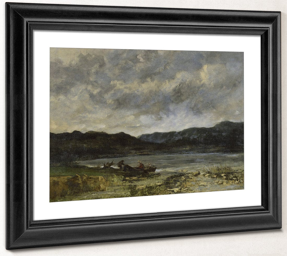 The Lake, Near Saint Point By Jean Desire Gustave Courbet Fine Art Print