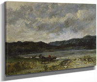 The Lake, Near Saint Point By Jean Desire Gustave Courbet Fine Art Print