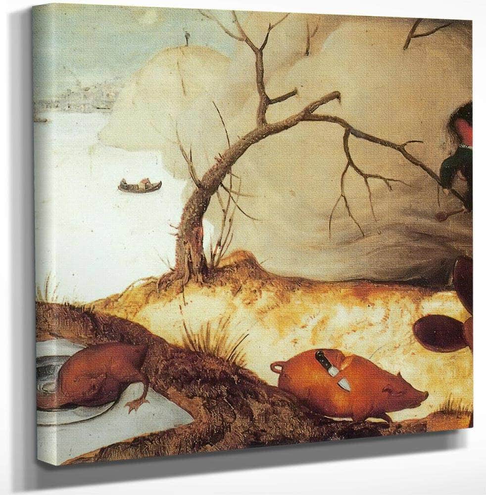 The Land Of Cockaigne 1567 By Pieter Bruegel Fine Art Print