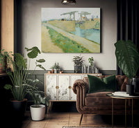 The Langlois Bridge 3 By Vincent Van Gogh Fine Art Print