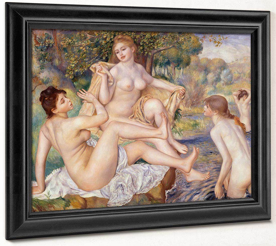 The Large Bathers 1884 1887 1178X1708Mm Philidelphia Museum Of Art By Pierre Auguste Renoir Fine Art Print