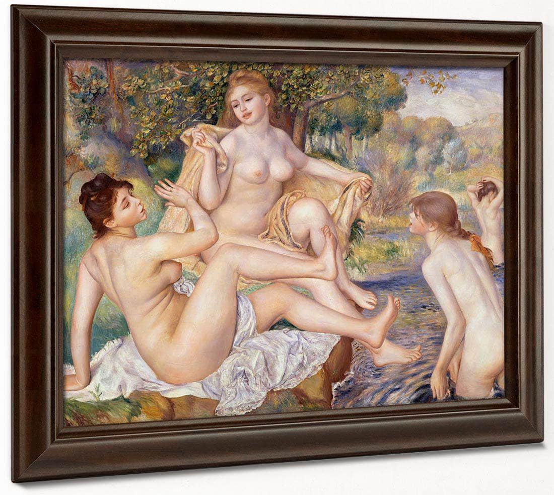 The Large Bathers 1884 1887 1178X1708Mm Philidelphia Museum Of Art By Pierre Auguste Renoir Fine Art Print