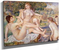 The Large Bathers 1884 1887 1178X1708Mm Philidelphia Museum Of Art By Pierre Auguste Renoir Fine Art Print