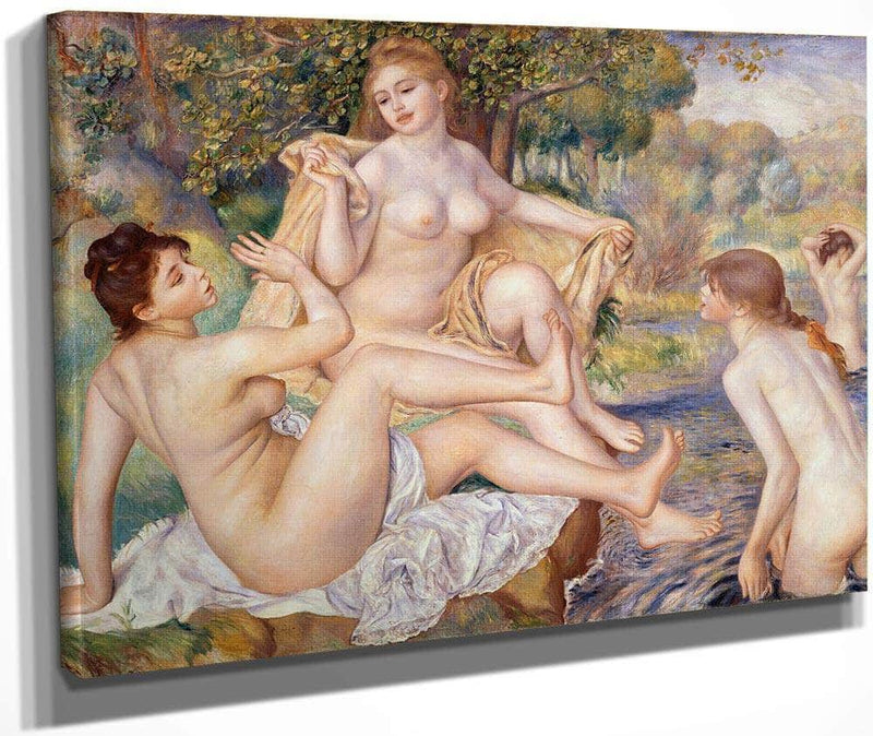 The Large Bathers 1884 1887 1178X1708Mm Philidelphia Museum Of Art By Pierre Auguste Renoir Fine Art Print