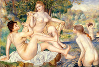The Large Bathers Painting Auguste Renoir Canvas Art Fine Art Print