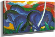 The Large Blue Horses By Franz Marc Fine Art Print