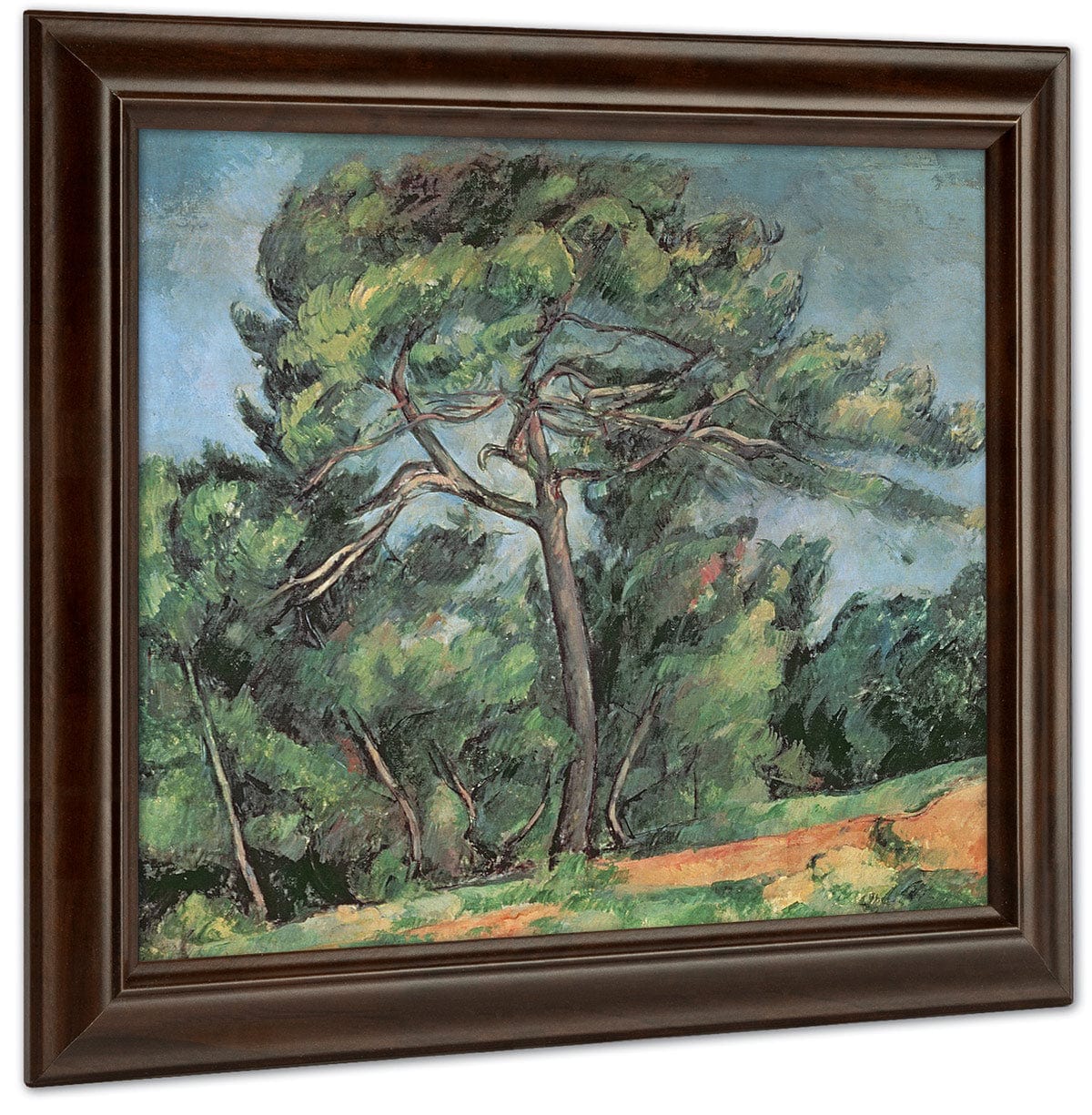 The Large Pine 1 By Paul Cezanne Fine Art Print