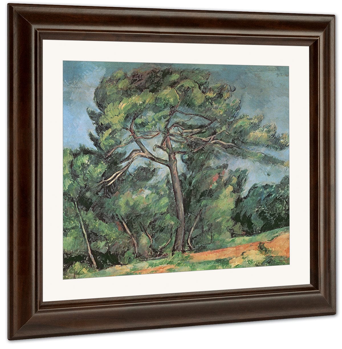 The Large Pine 1 By Paul Cezanne Fine Art Print