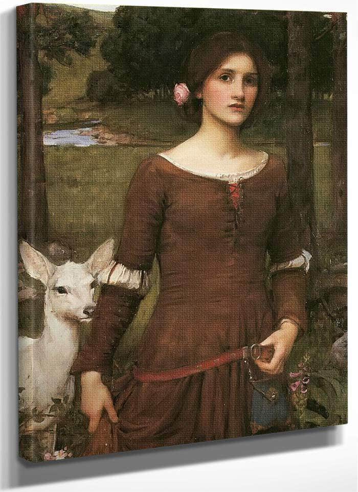 The Last Clare By John Waterhouse Fine Art Print