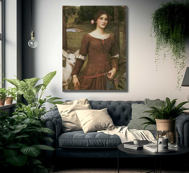 The Last Clare By John Waterhouse Fine Art Print