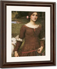 The Last Clare By John Waterhouse Fine Art Print