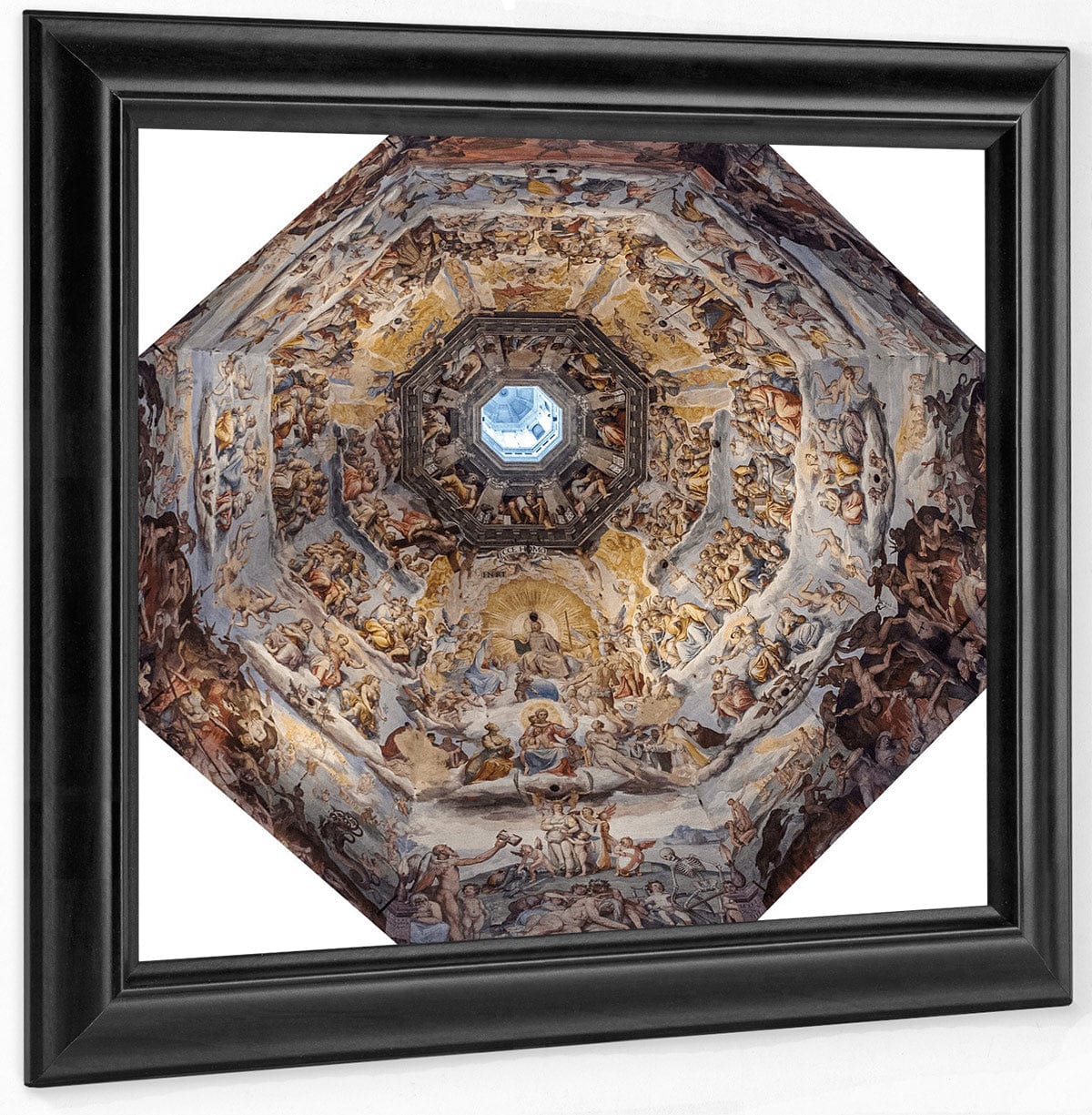 The Last Judgement 1579 By Giorgio Vasari Fine Art Print