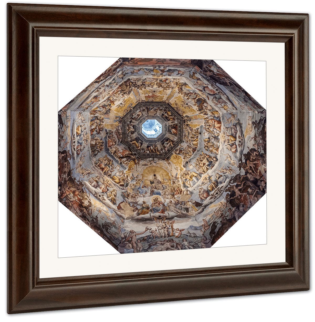 The Last Judgement 1579 By Giorgio Vasari Fine Art Print