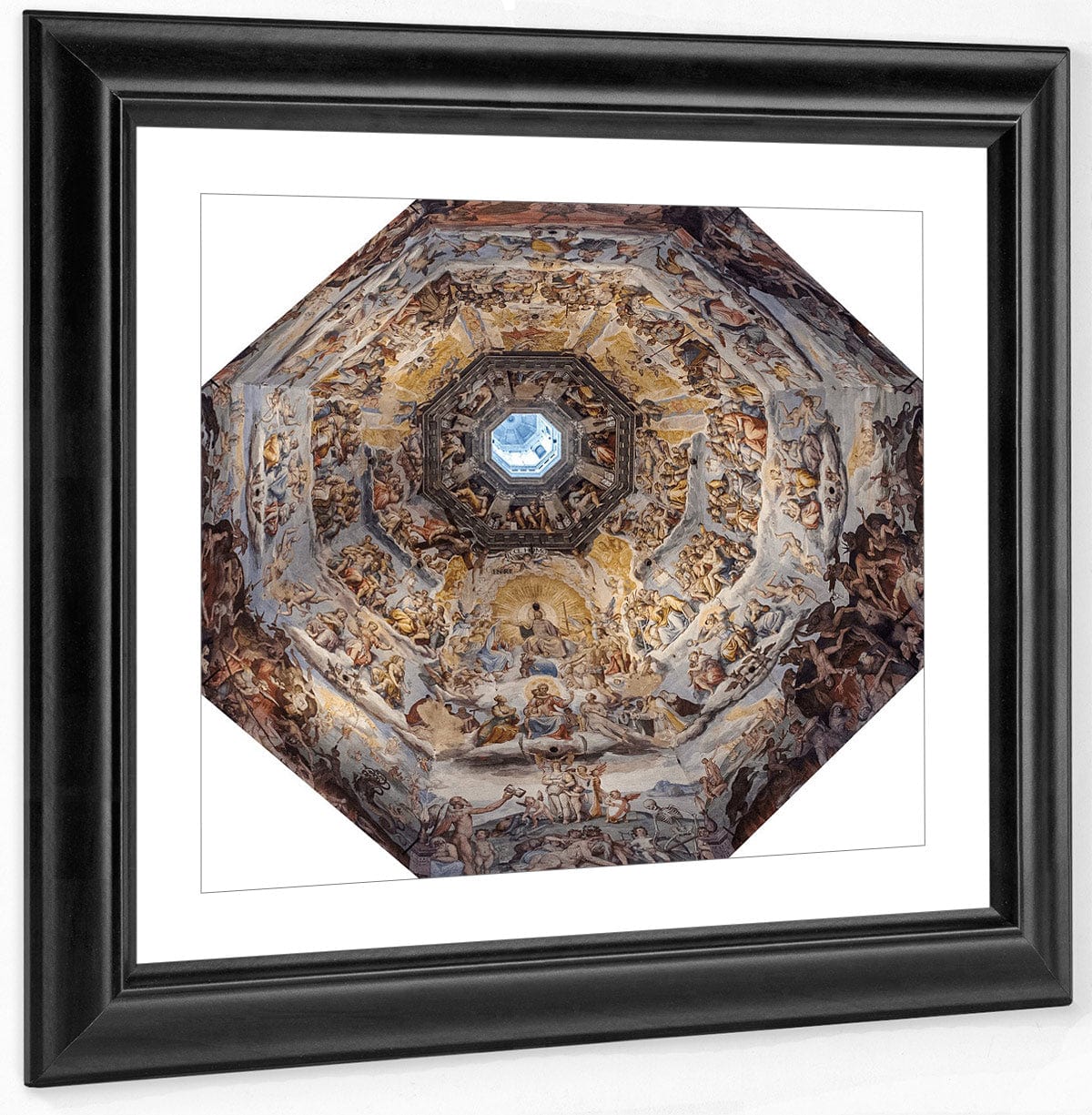 The Last Judgement 1579 By Giorgio Vasari Fine Art Print