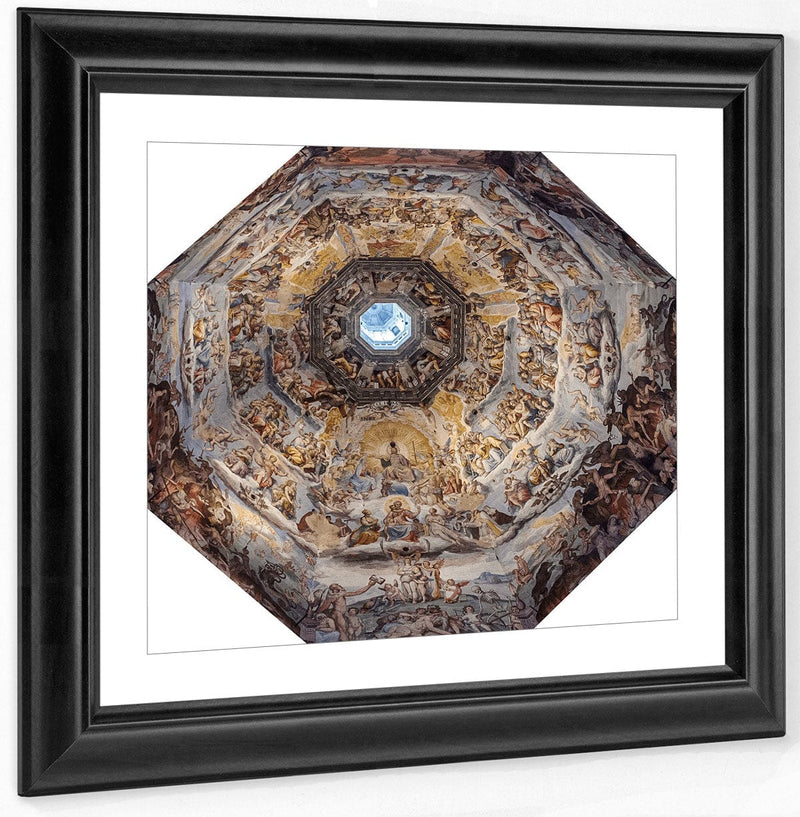 The Last Judgement 1579 By Giorgio Vasari Fine Art Print
