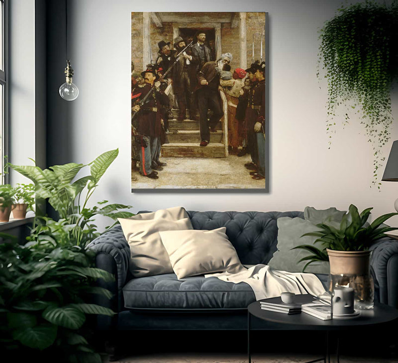 The Last Moments Of John Brown By Thomas Hovenden Fine Art Print