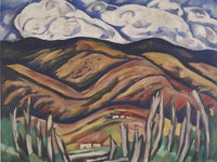 The Last Of New England The Beginning Of New Mexico By Marsden Hartley Fine Art Print