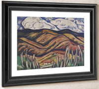 The Last Of New England The Beginning Of New Mexico By Marsden Hartley Fine Art Print