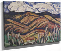 The Last Of New England The Beginning Of New Mexico By Marsden Hartley Fine Art Print