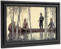 The Last Of The Mohicans By NC Wyeth Fine Art Print