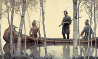 The Last Of The Mohicans By NC Wyeth Fine Art Print
