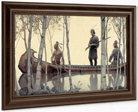 The Last Of The Mohicans By NC Wyeth Fine Art Print
