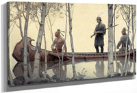 The Last Of The Mohicans By NC Wyeth Fine Art Print