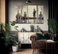 The Last Of The Mohicans By NC Wyeth Fine Art Print