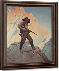 The Last Stand By NC Wyeth Fine Art Print