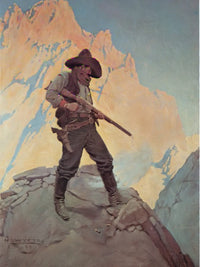 The Last Stand By NC Wyeth Fine Art Print