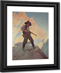 The Last Stand By NC Wyeth Fine Art Print