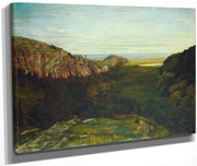 The Last Valley   Paradise Rocks By John La Farge Fine Art Print
