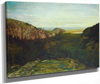 The Last Valley   Paradise Rocks By John La Farge Fine Art Print