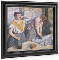 The Laundresses By Edgar Degas Fine Art Print