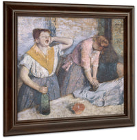 The Laundresses By Edgar Degas Fine Art Print
