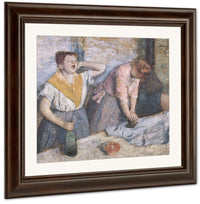 The Laundresses By Edgar Degas Fine Art Print