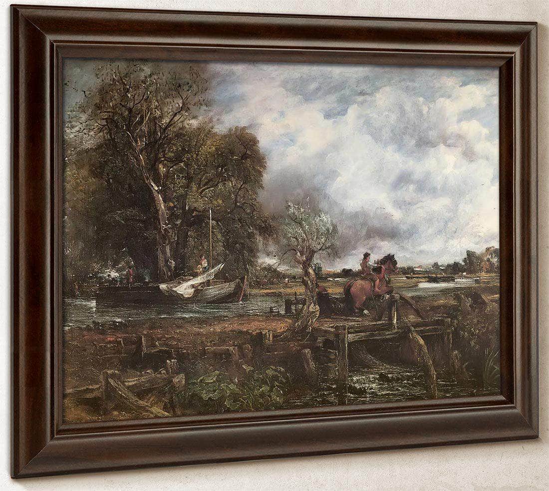 The Leaping Horse By John Constable Fine Art Print