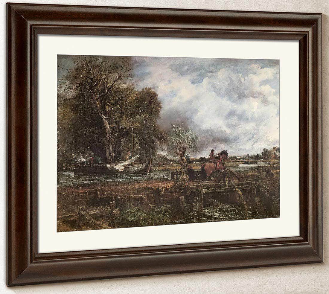 The Leaping Horse By John Constable Fine Art Print