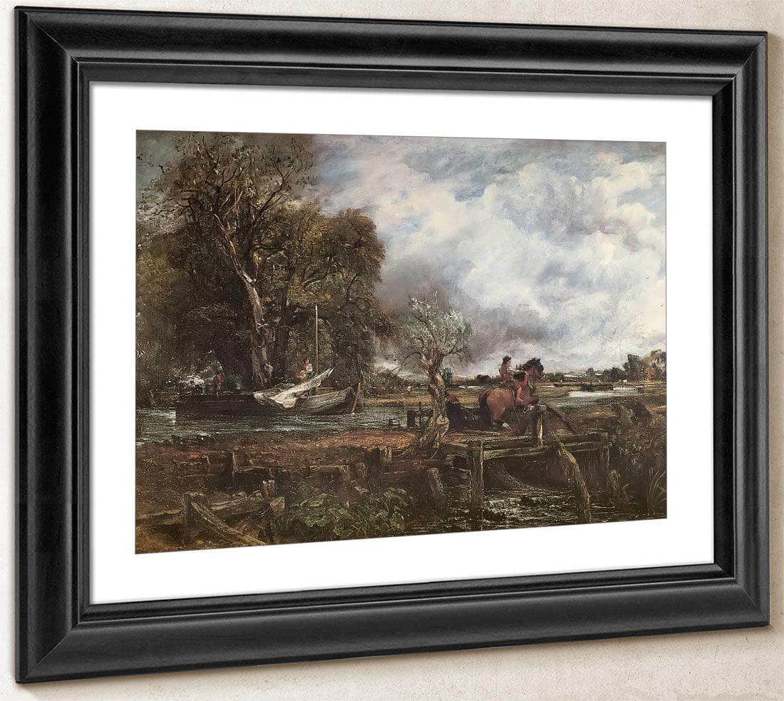 The Leaping Horse By John Constable Fine Art Print