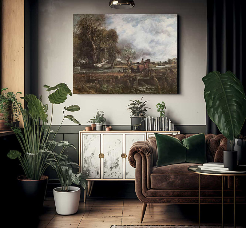 The Leaping Horse By John Constable Fine Art Print