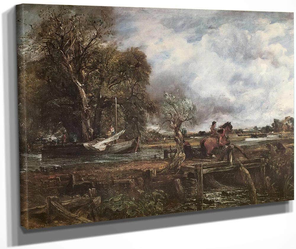 The Leaping Horse By John Constable Fine Art Print