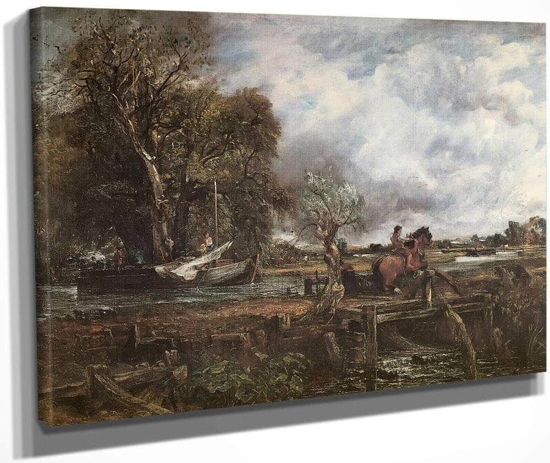 The Leaping Horse By John Constable Fine Art Print